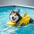 For Puppy Small Medium Pet Pool Outdoor Life Jacket for Dogs with Rescue Handle Waterproof Dog Swimming Vest Floating Jacket